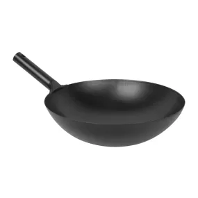 Thunder Group IRJWC002Japanese Wok w/ Handle, 16"