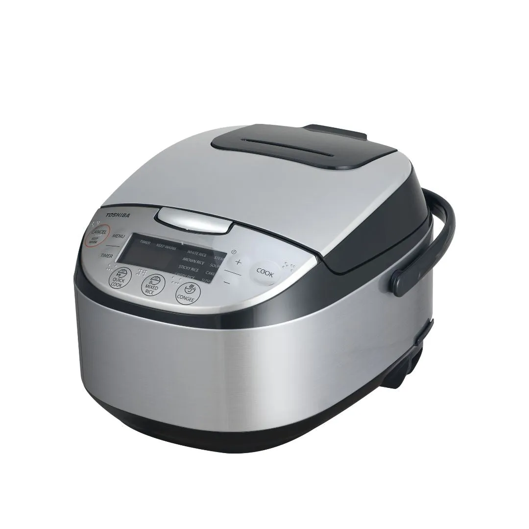 Toshiba RC-18DR1TMY(S) 1.8L Digital Rice Cooker (Silver)