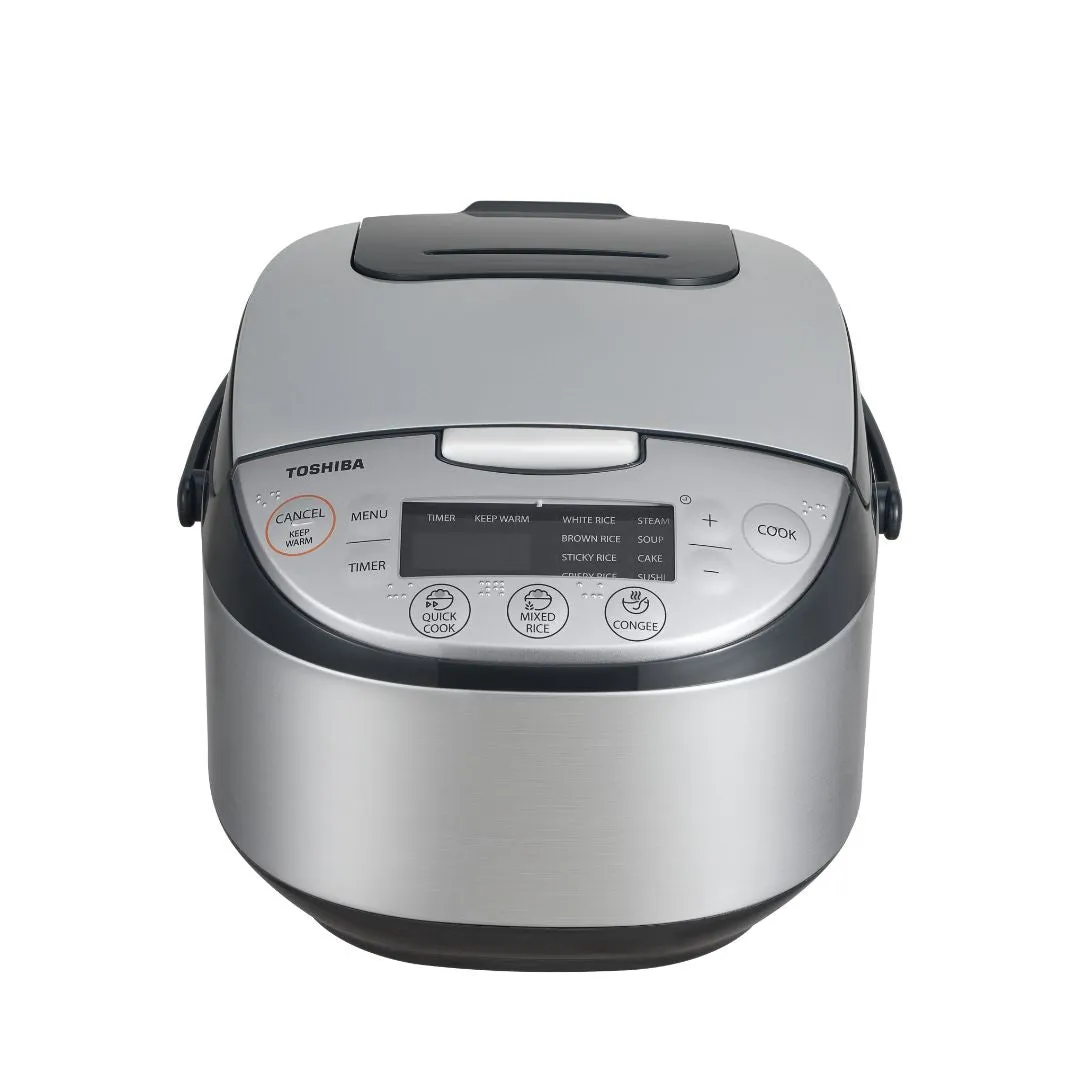 Toshiba RC-18DR1TMY(S) 1.8L Digital Rice Cooker (Silver)