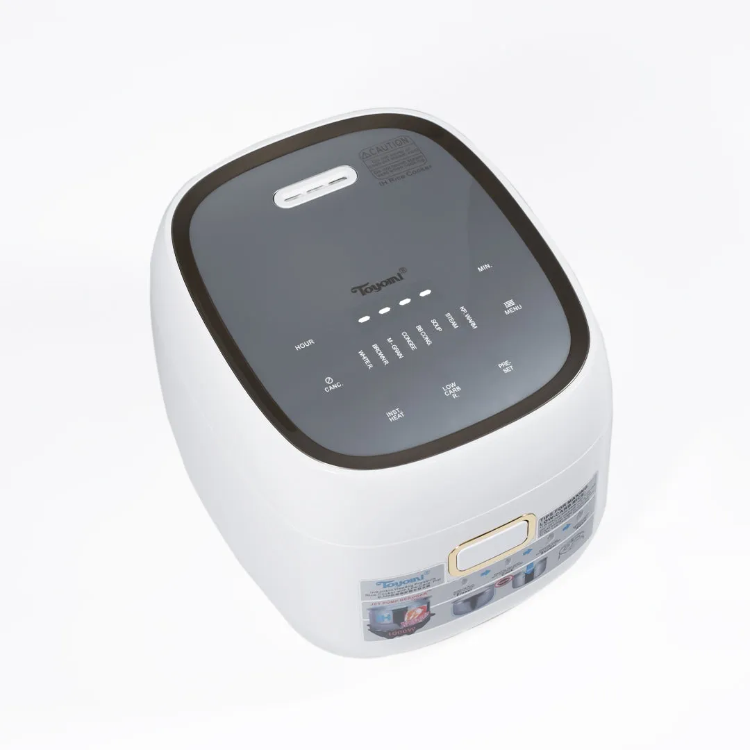 TOYOMI 0.8L SmartHealth IH Rice Cooker With Low Carb Pot RC 51IH-08