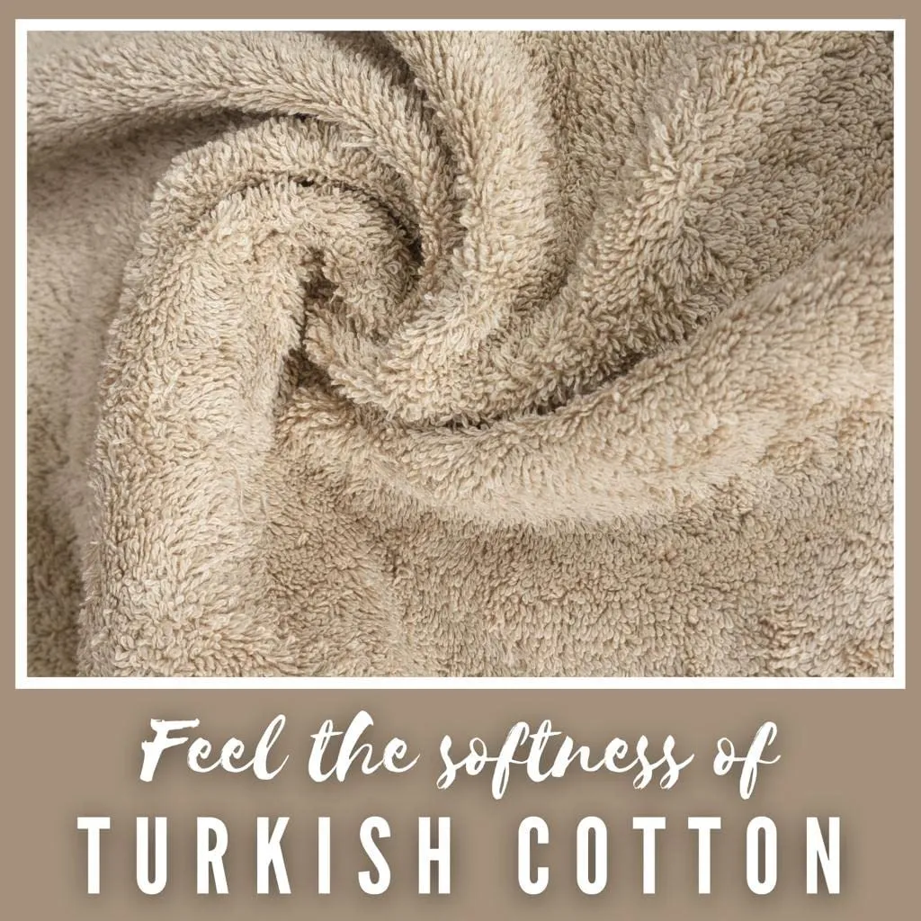 Turkish Cotton Bath Towel Set of 2