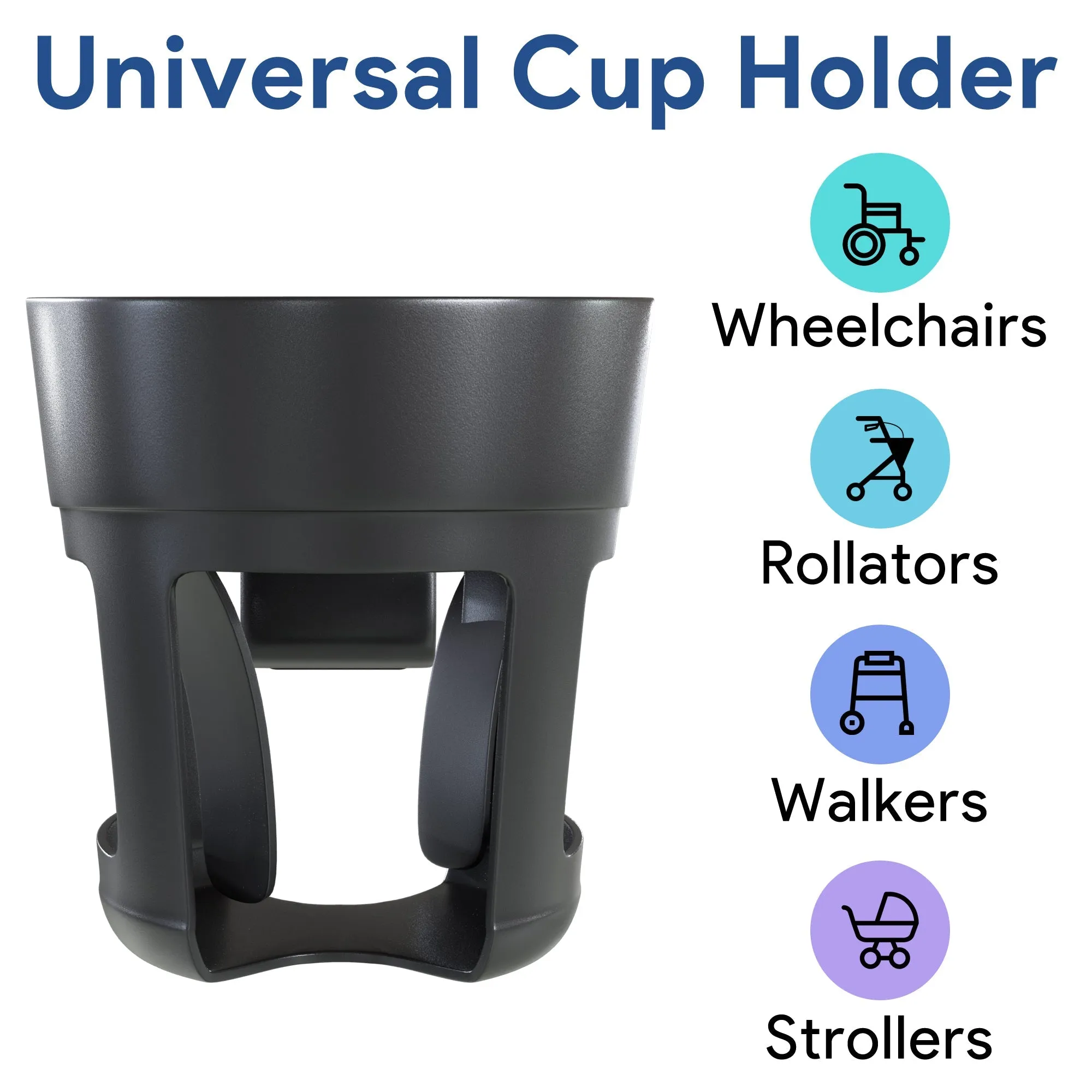 Universal Wheelchair Cup Holder