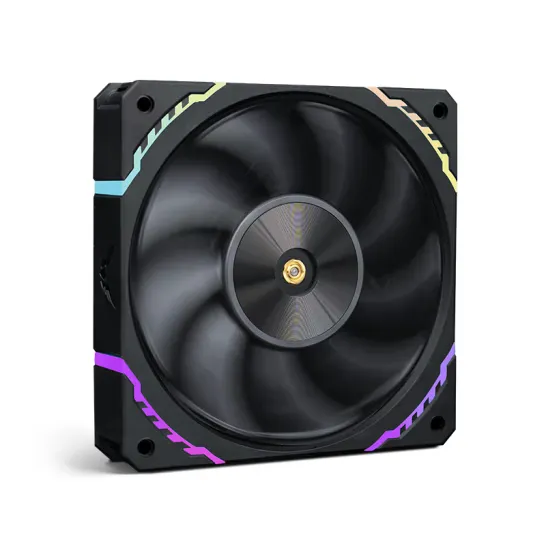 Valkyrie ARGB 12CM PWM 反葉 Case Fan - Black 黑色 VK-S12R-BK