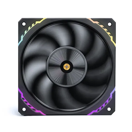 Valkyrie ARGB 12CM PWM 反葉 Case Fan - Black 黑色 VK-S12R-BK