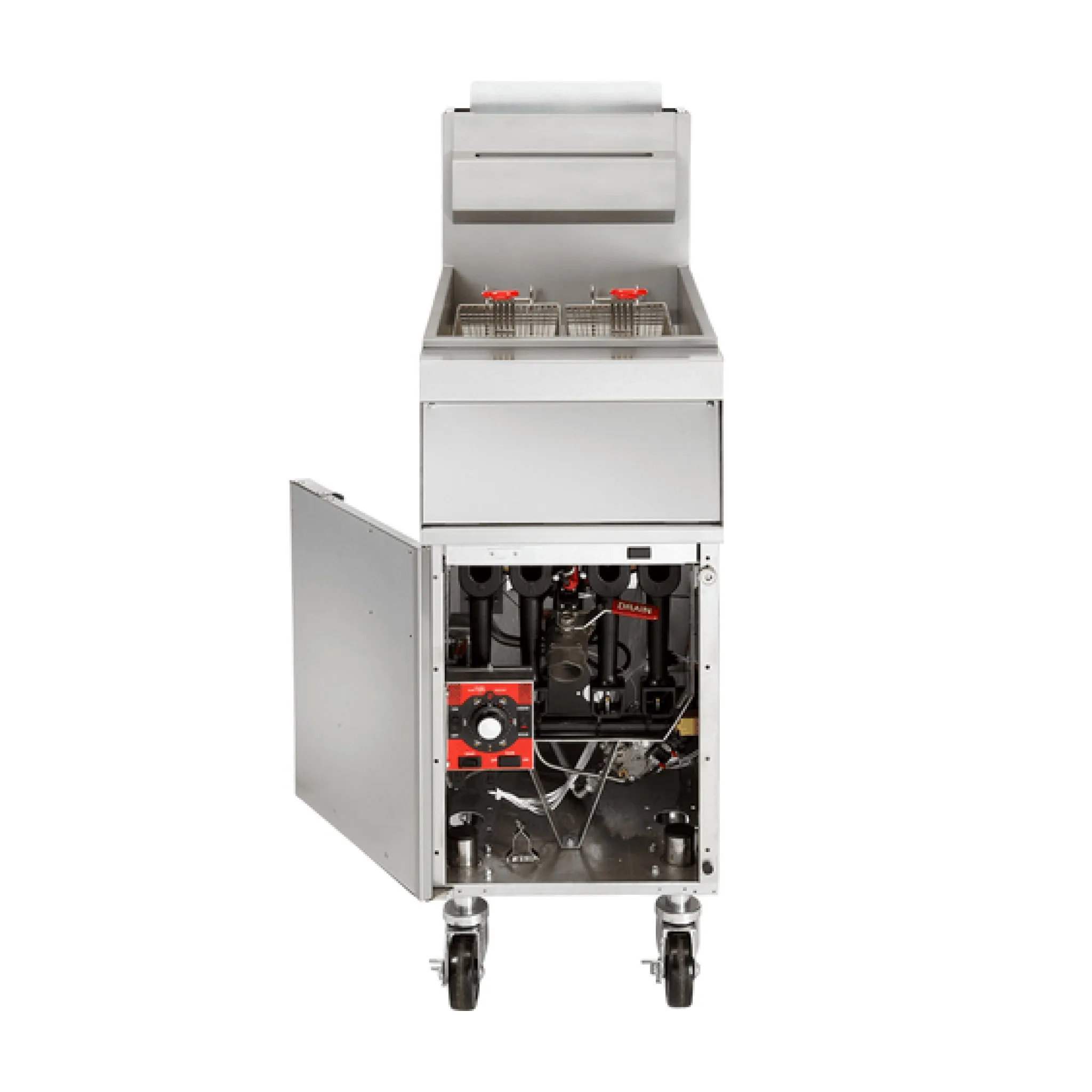 Vulcan 1GR65M-1C 65-70 Lb. Natural Gas Floor Fryer - 150,000 BTU