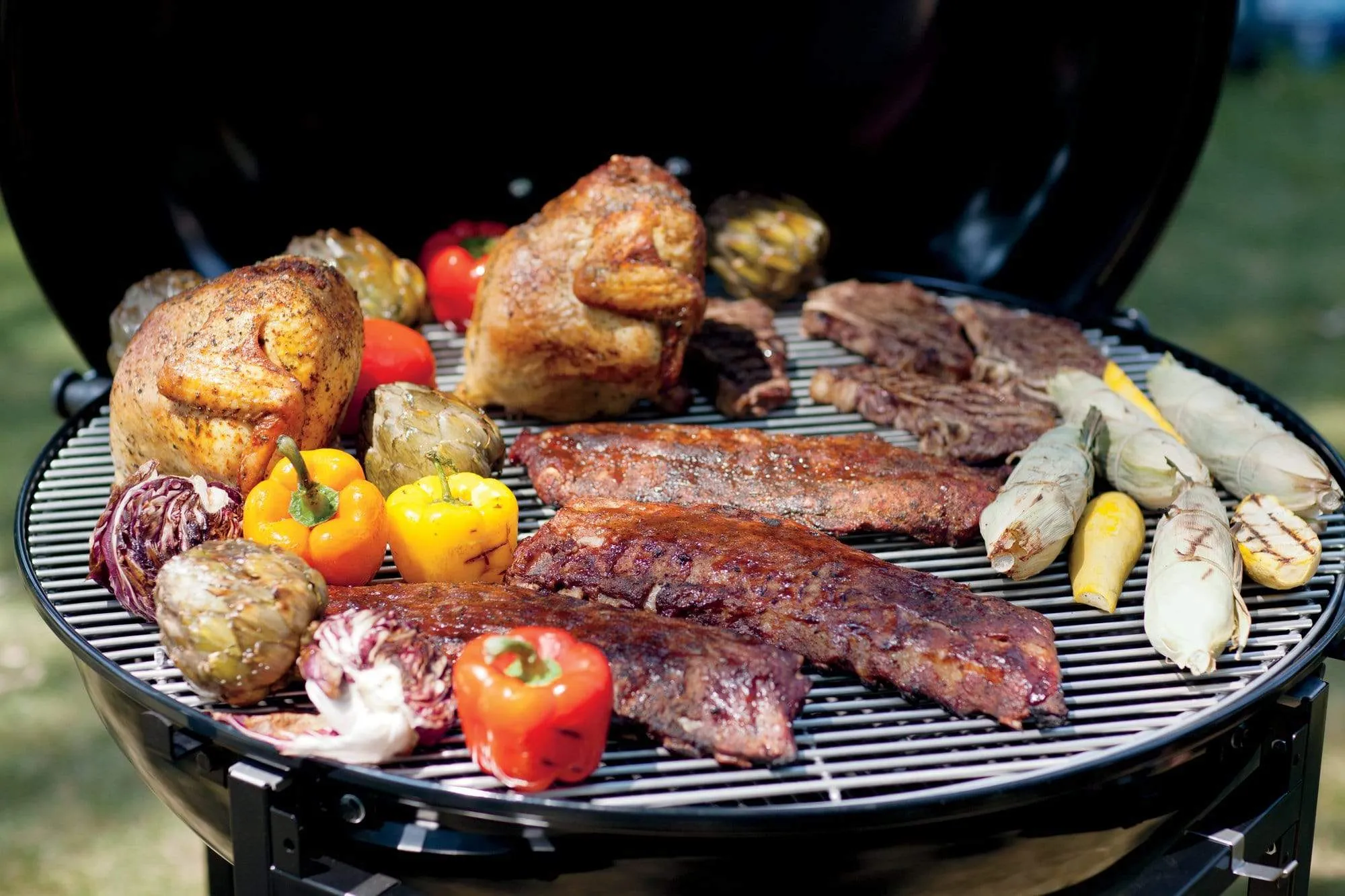 Weber Ranch Kettle Charcoal Grill 37"