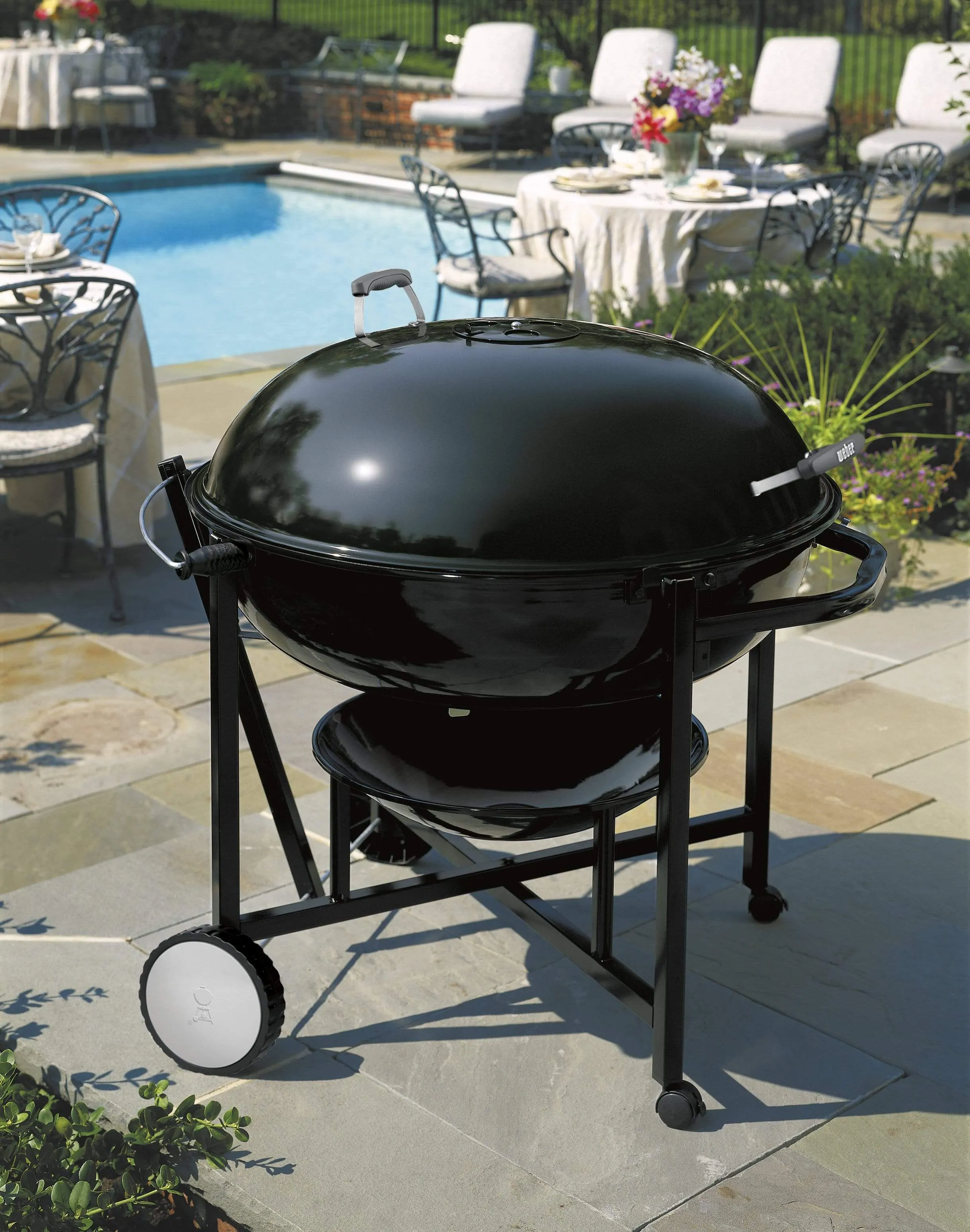 Weber Ranch Kettle Charcoal Grill 37"