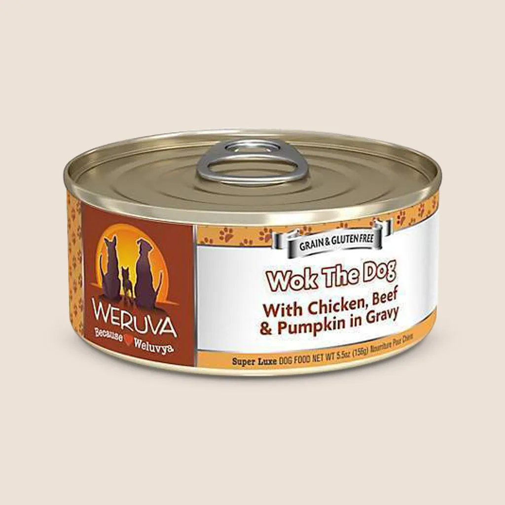 Weruva Classic Wok the Dog Recipe - Chicken, Beef & Pumpkin