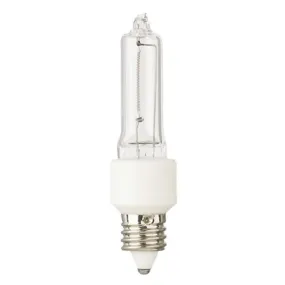 Westinghouse 0624300 40 Watt Halogen T3 Single-Ended Xenon Krypton Clear - 2800 Kelvin - Warm White - 560 Lumens - E11-Mini Candelabra Base - 120 Volt - Card