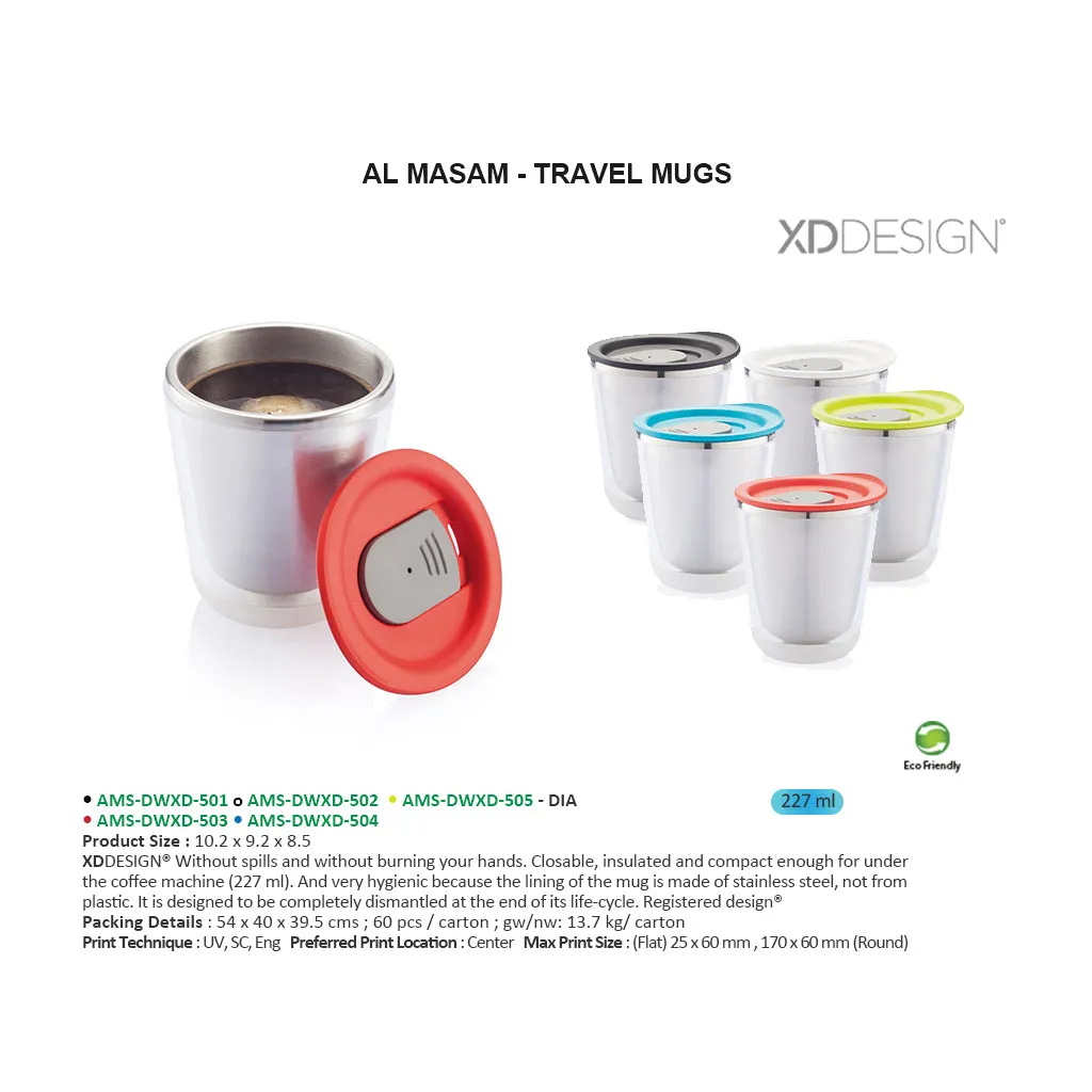 XD DESIGN Dia Coffee Travel Mug