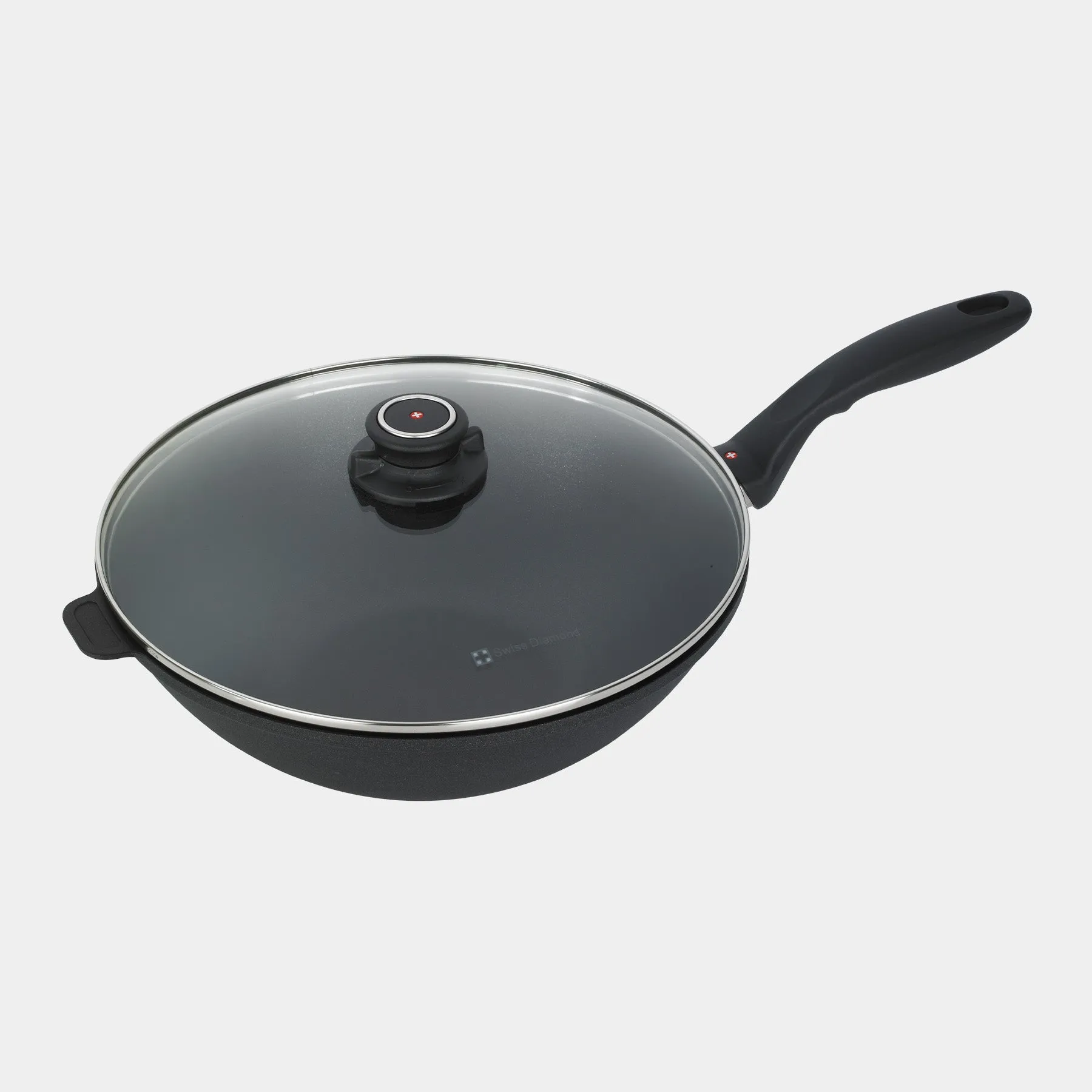 XD Nonstick Wok with Glass Lid