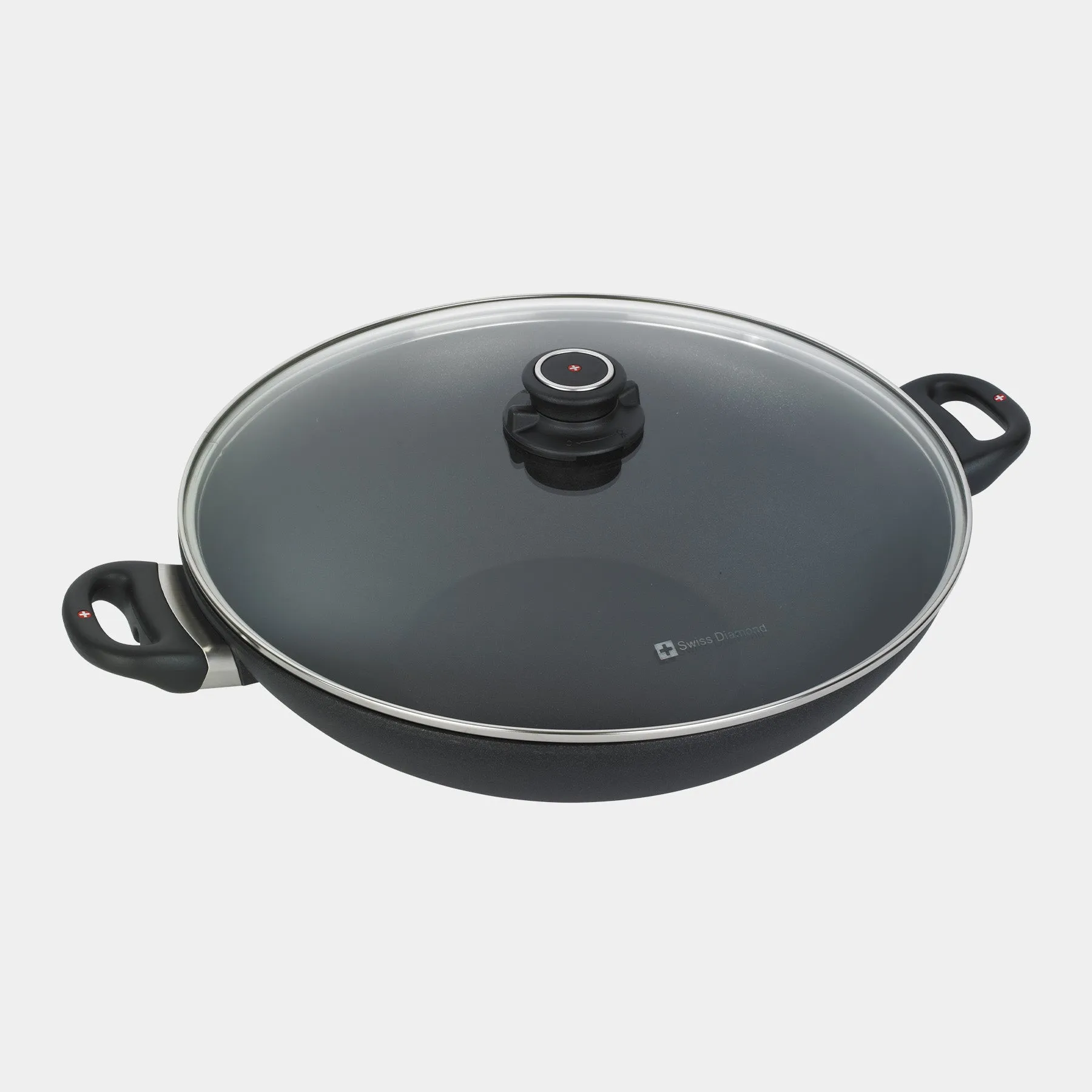 XD Nonstick Wok with Glass Lid