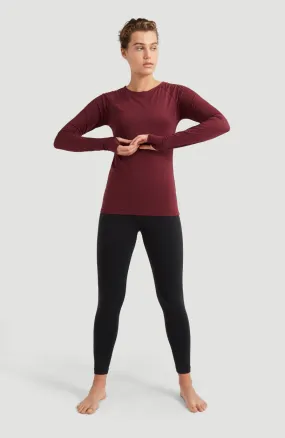 Yoga Longsleeve T-Shirt | Windsor Wine -A