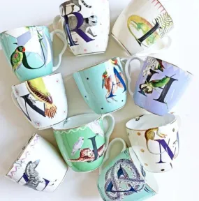 Yvonne Ellen Alphabet Mugs