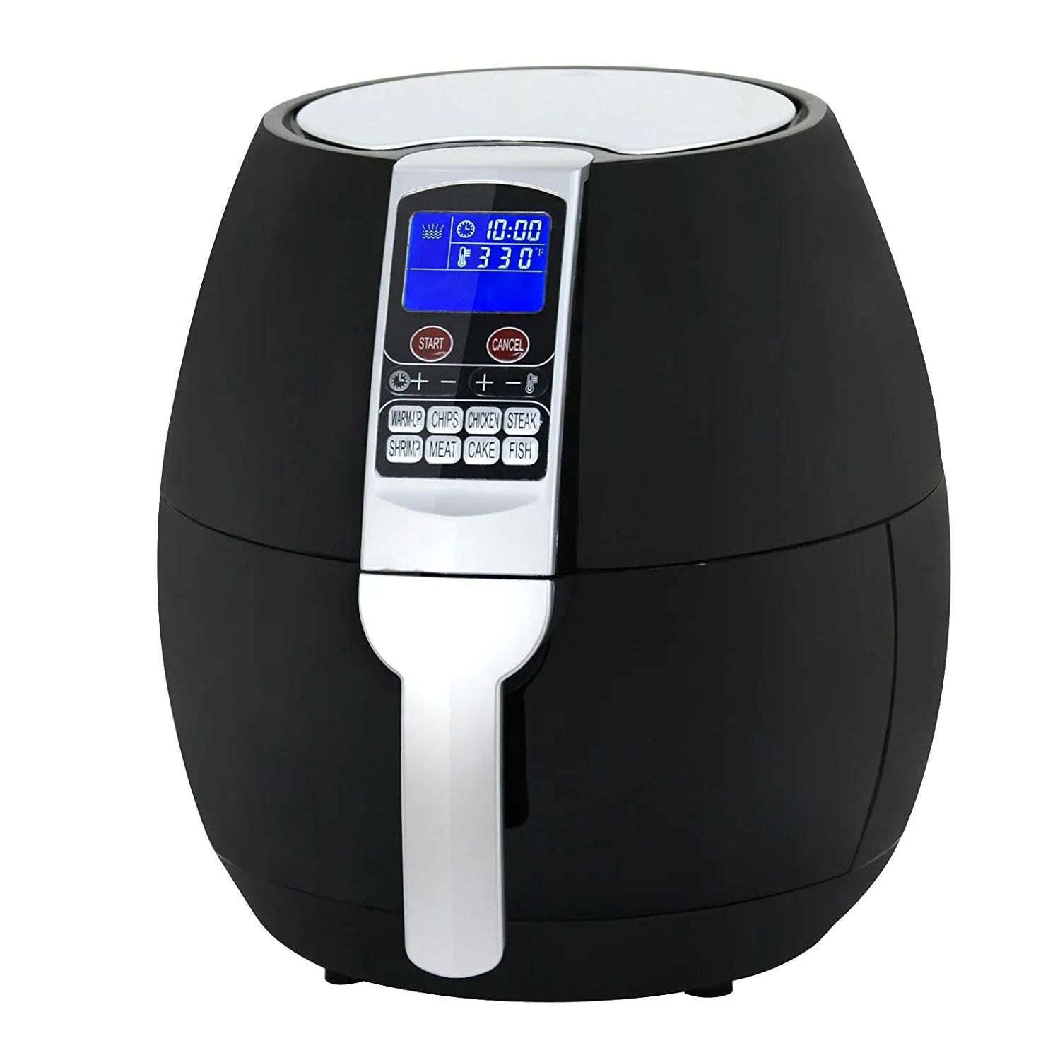 ZENY™ LCD Electric Air Fryer 3.7QT 1500W w/Temperature Control, Timer & 3.9Ft Power Cord