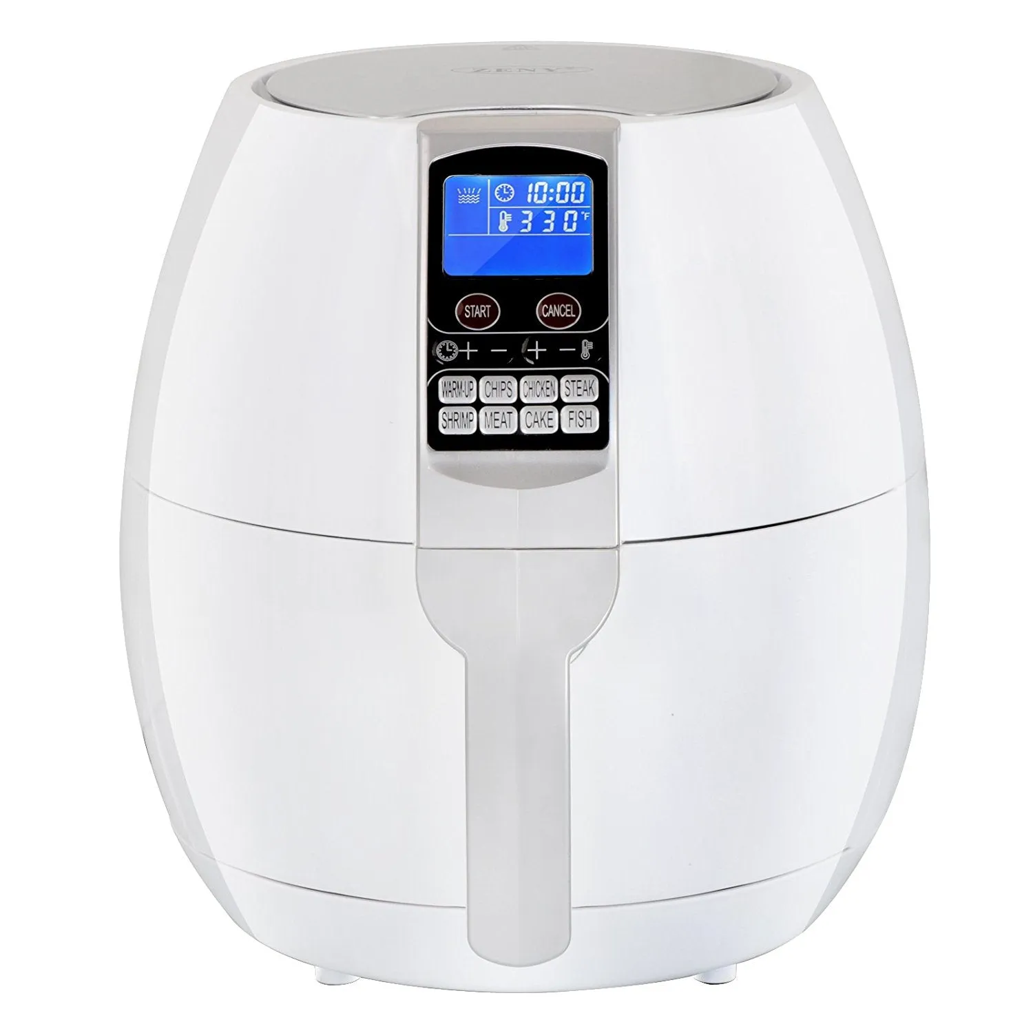 ZENY™ LCD Electric Air Fryer 3.7QT 1500W w/Temperature Control, Timer & 3.9Ft Power Cord