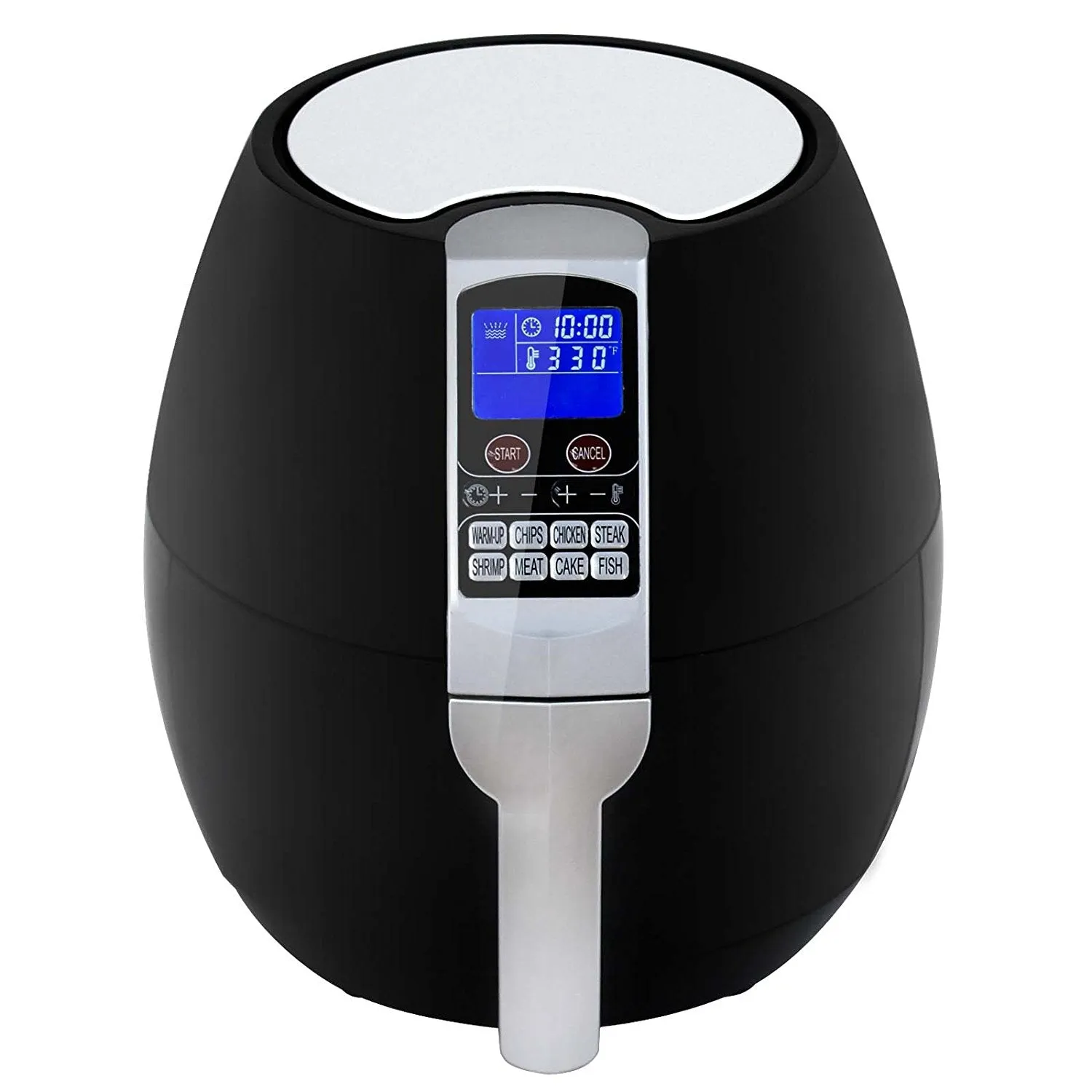 ZENY™ LCD Electric Air Fryer 3.7QT 1500W w/Temperature Control, Timer & 3.9Ft Power Cord